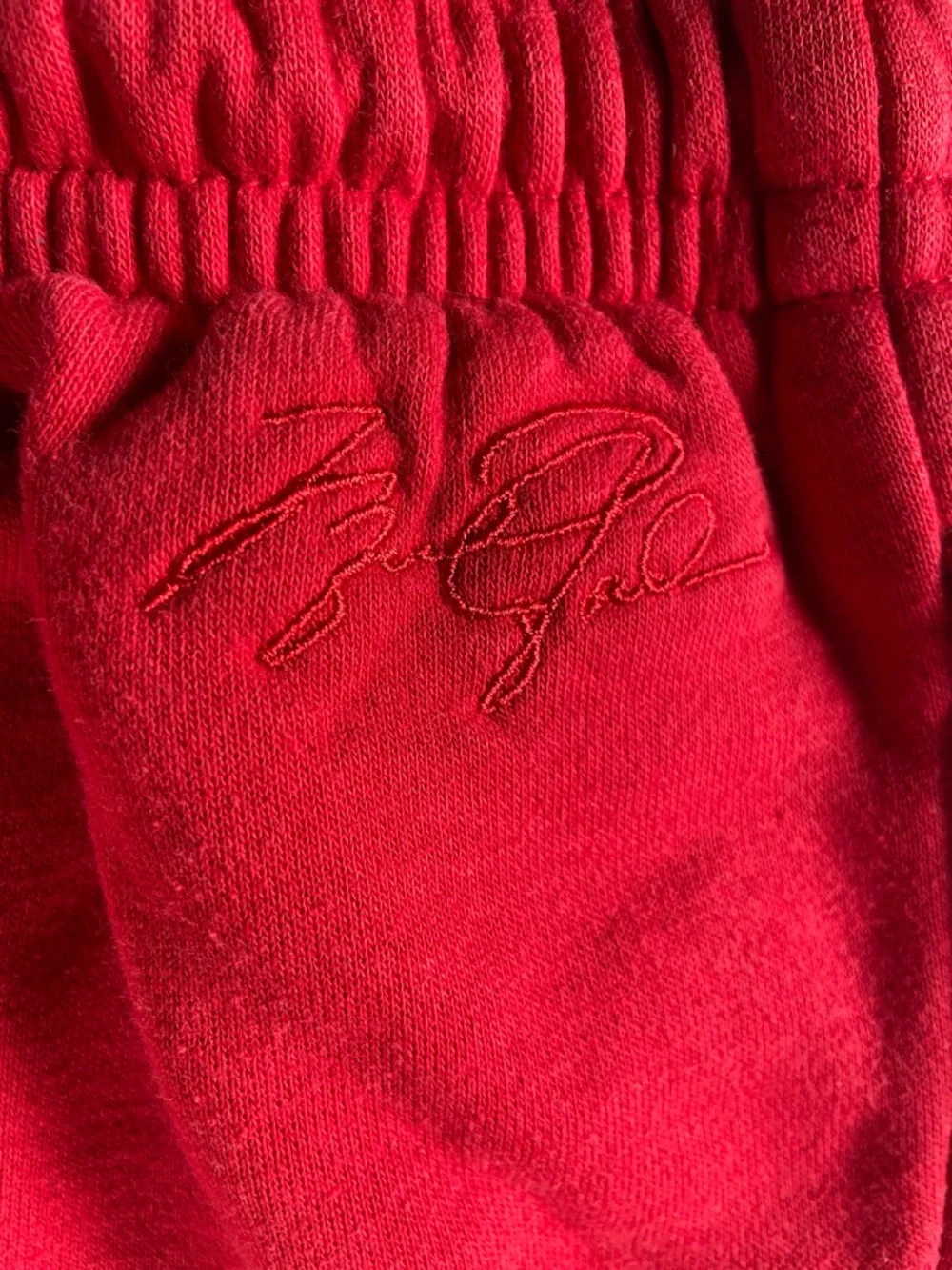 Jordan Red Hoodie and Sweatpants Matching Set with Jumpman Logos
